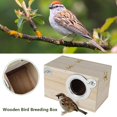 thumbnail image 2 of Bird Breeding Box  Parakeet Nesting Box Parrot Mating Box Bird House Wooden Pet Supplies, 2 of 8