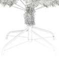 thumbnail image 4 of vidaXL Artificial Pre-lit Christmas Tree with Ball Set Silver 180 cm PET, 4 of 5