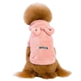 thumbnail image 2 of Ropa de invierno para perros pequeños, gatos, sudadera polar cálida, trajes para cachorros, bulldog francés, shih tzu, chihuahua, yorkshire terrier, abrigos., 2 of 4
