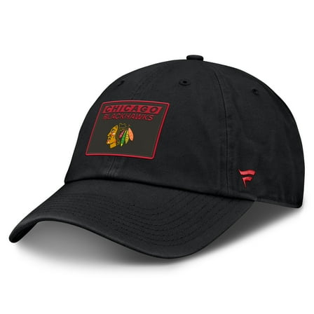 Men's Fanatics Black Chicago Blackhawks Authentic Pro Prime Adjustable Hat