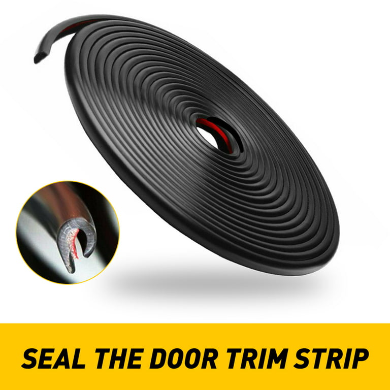  Car Window Seal Strip 4M/13.12Ft Automotive Window V-Shaped Sealing  Strip Rubber Edge Protector, Universal Self Adhesive Auto Rubber Weather  Draft Seal Strip with Installation Tool : Automotive