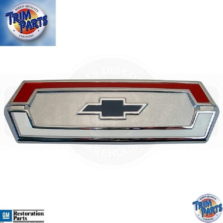 Chevy El Camino Tailgate - 68 El Camino Rear Tailgate Tail Gate Emblem USA Trim Parts