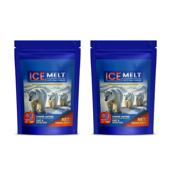 EGNMCR Effectively Melt Ice And Snow While Reducing Potential Impacts The Environment And Vegetation 100g ice melting agent