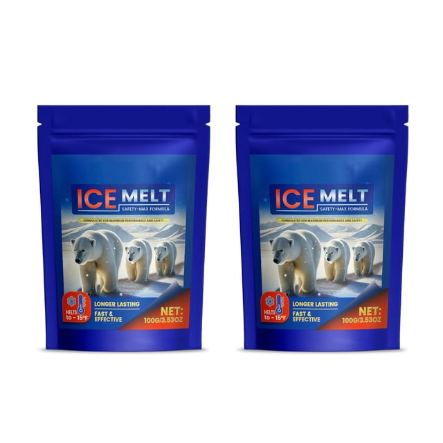 Ovzne Effectively Melt Ice And Snow While Reducing Potential Impacts The Environment And Vegetation 100g On Clearance