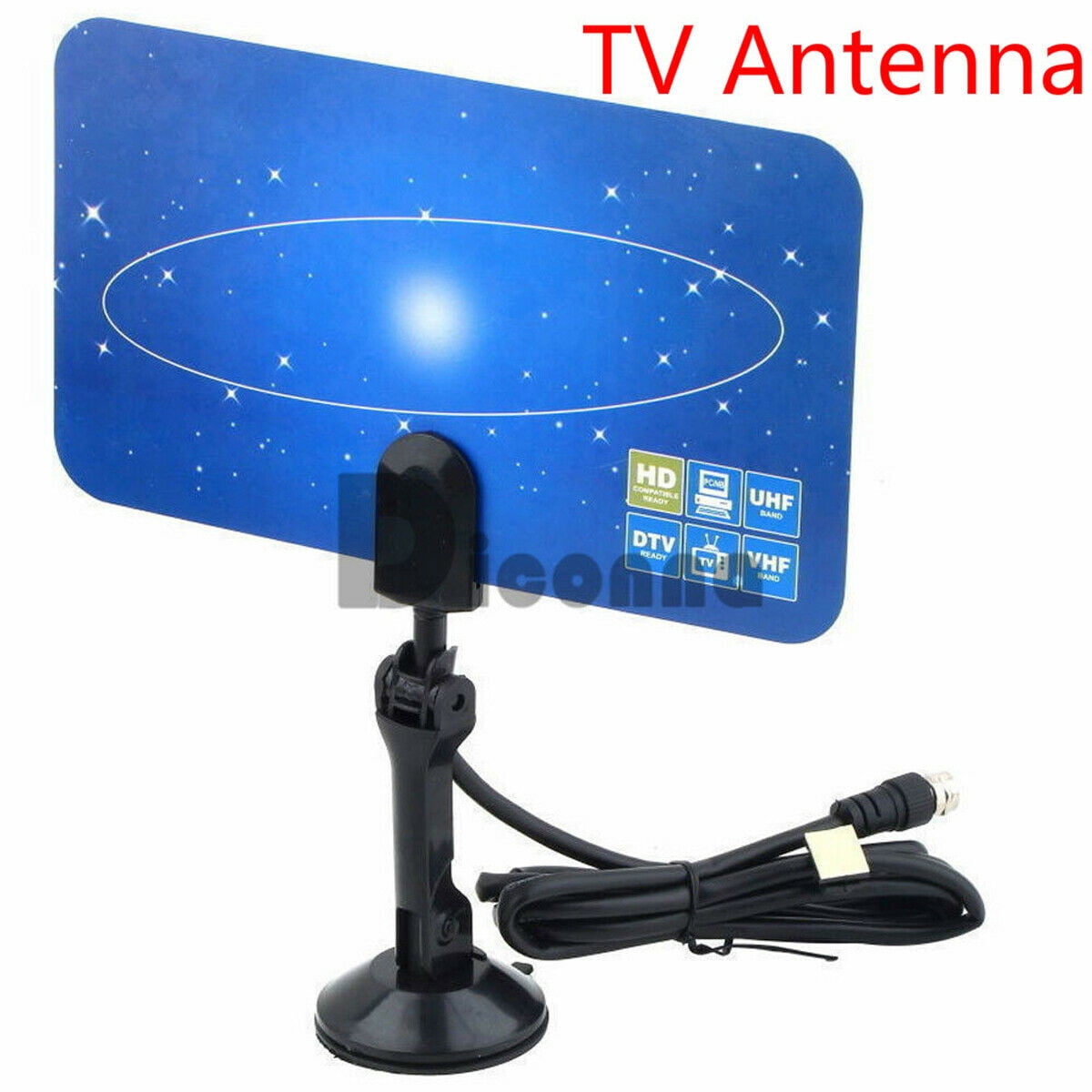 200 Mile Range Antenna TV Digital HD Skywire Antena Digital HDTV 1080p