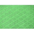 thumbnail image 1 of Ahgly Company Indoor Rectangle Oriental Emerald Green Industrial Area Rugs, 2' x 4', 1 of 4