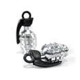thumbnail image 3 of Krator Motorcycle Black Tire Wheel Grenade Valve Caps Compatible with Yamaha YZF R1 R1S R6 R6S 600R, 3 of 3