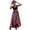 Hot Pink, variant on HXWCHs Stylish African Print Maxi Skirt Versatile Casual Stretch Fabric Elegant Head Wrap Scarf XL Hot Pink