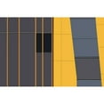 thumbnail image 3 of Niezen, Jan 24x17 Black Modern Framed Museum Art Print Titled - Yellow in Abstract, 3 of 5