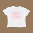 thumbnail image 3 of Letter Print O-Neck Short Sleeve T-Shirts Tee Shirt Women’s Clothes Streetwear Crop Tops Vintage Harajuku Y2k Aesthetic Grunge, 3 of 5