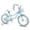 Blue, variant on Costway 18" Kids Bike Toddler Bicycle with Training Wheels Hand & Coaster Brakes Handlebar Blue