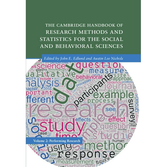 Cambridge Handbooks in Psychology The Cambridge Handbook of Research Methods and Statistics for the Social and Behavioral Sciences, (Hardcover)