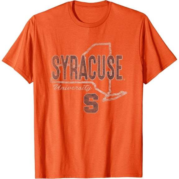 Syracuse Orange Vintage State Team Color Officially Licensed T-Shirt