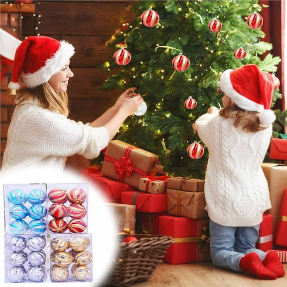 up to 65% off karymi 12Pcs Christmas Decorations Christmas Balls Christmas Tree Pendant Christmas Ball Set Vintage Christmas Ornaments Christmas Ornaments Womens Gifts for Christmas