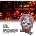 thumbnail image 4 of Luces de esqueleto, luces LED de Halloween en forma de calavera, mini portátil, ahorro de energía, atmósfera LED de terror, cabeza de calavera, decoración de Halloween, 4 of 5