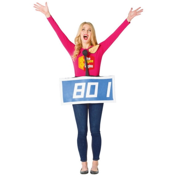 The Price is Right Contestant Row Costume for Adults with One Size