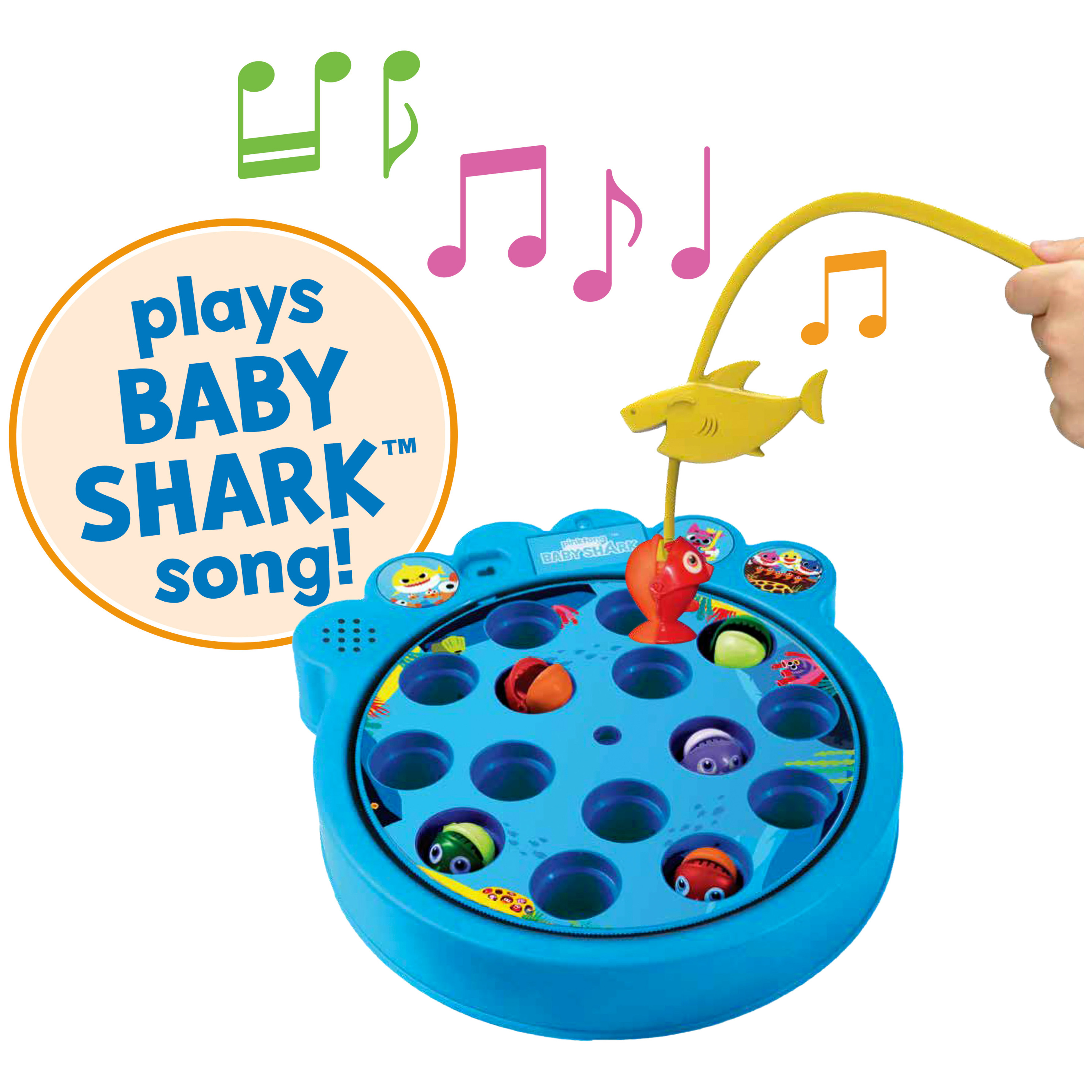 Pinkfong Baby Shark Let's Go Hunt Musical Fishing Game, for Families and Kids Ages 4 and up - image 4 of 6