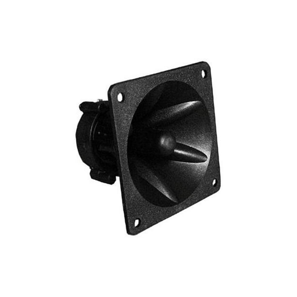 3.25 in. Square Flush Mount Tweeter, Black