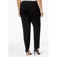 thumbnail image 2 of NINE WEST Womens Black Wear To Work Straight leg Pants Plus 14W, 2 of 2