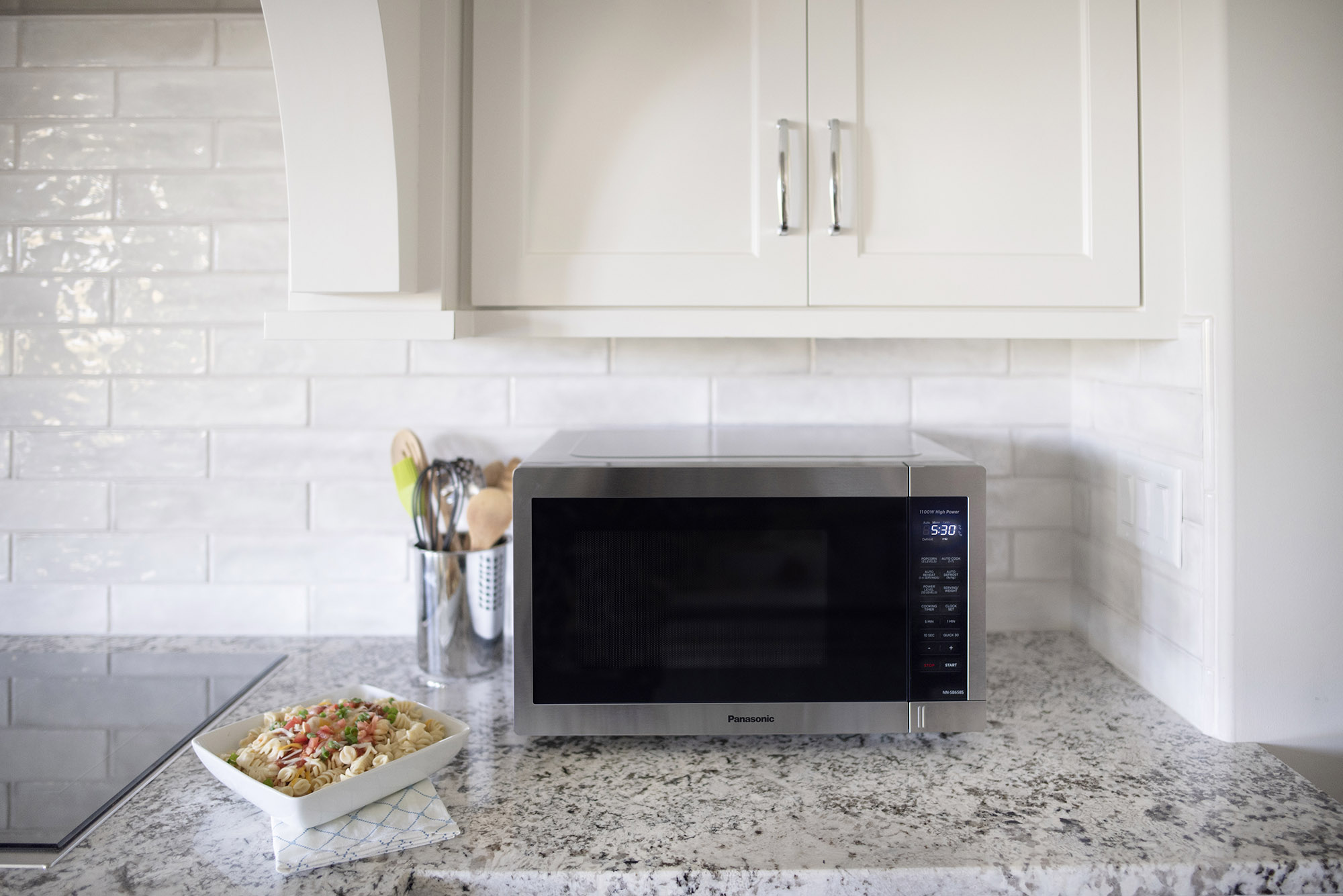 Panasonic Countertop Microwave Oven with Easy Clean Interior and 1100