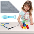 thumbnail image 3 of Building Block Tool Kit Toys Dismantled Device Include Brick Separator Multi-Use Hammer Auxiliary Pliers Measuring Tool  Technical Accessories for Building Block Disassembly, 3 of 8