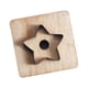 thumbnail image 2 of Troquel de corte de cuero con forma de estrella de cinco puntas, plantilla para perforar, herramienta manual, práctica madera, bricolaje, para mochila, cartera, artesanía en cuero, sastre 45mm Macarena Troqueles de corte, 2 of 8