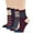 Burgundy, Navy Blue, Ecru (A083), variant on 7BIGSTARS KINGDOM Women's Bamboo Diabetic Quarter Patterned Socks - 4 Pack Large -Non-Binding, Seamless - Polka Dot, Heart, Stripe - Sock Size 10-12 Shoe Size 8-12 L Burgundy, Navy Blue, Ecru