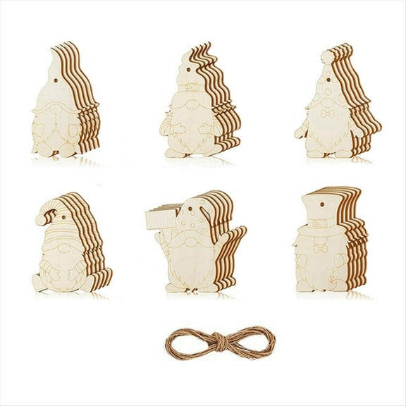 Rollbacks & More Christmas Craft for Kids,Make You Own Tree DIY Wooden Girls/Boys 30 Pcs