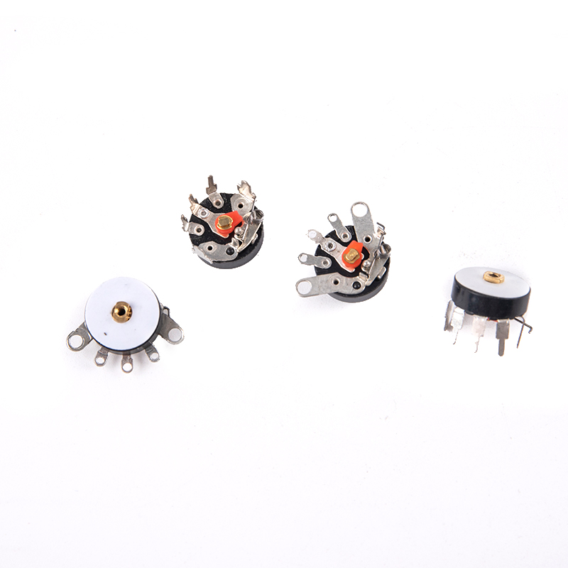 (50K bent)10Pcs Radio Potentiometer RV12MM B103 B503 Power Amplifier