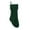 Green, variant on LanSuare Knitted Christmas Stockings, 14Inches Red Green WhiteXmas Large Stockings, Hanging Stockings Candy Gift Bags for Home Fireplace, Christmas Decoration
