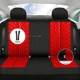 thumbnail image 4 of Car Seat Covers Fit for Mitsubishi Outlander 2007-2026,Breathable Seat Protector,Scratch Resistant Anti-Slip Protection Fast Install Easy Clean Red,Full Set(2 Row 5 Seats), 4 of 9