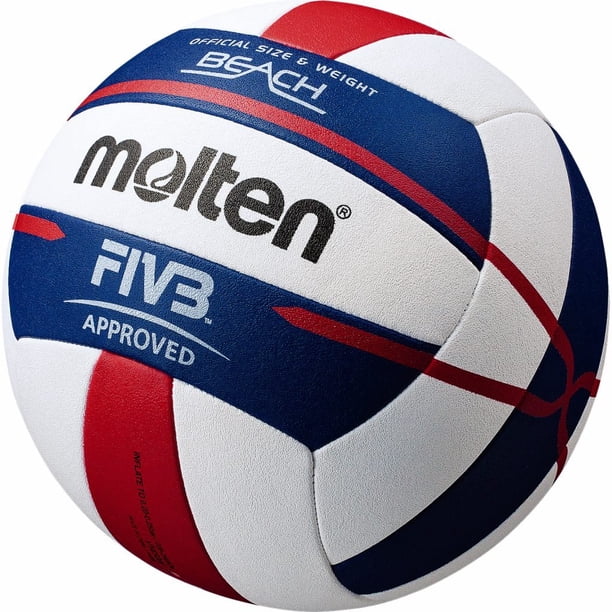 Voleibol de playa Molten aprobado por la FIVB Elite rojo/blanco/azul