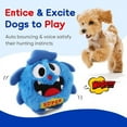thumbnail image 3 of Interactive Monster Plush Giggle Ball Shake Crazy Bouncer Dog Toy Exercise Electronic Toy For Puppy Motorized Entertainment Pets, 3 of 12