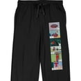 thumbnail image 2 of Spider-Man Classic Comic Book Art Men's Black Sleep Pants-3XL, 2 of 5