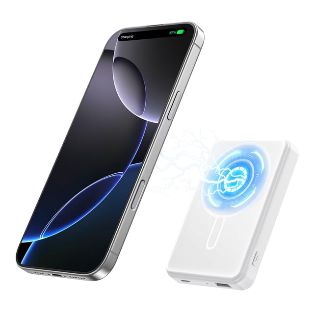 Power Bank Aterob 12000mAh Magnético 15W Inalámbrico 20W USB-C