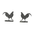 thumbnail image 1 of Village Wrought Iron CUR-TB-1 Rooster Tie Backs, 1 of 3