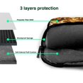 thumbnail image 4 of Lsque Desert Camouflage Pattern Laptop Bag – Portable & Slim Single-Shoulder Computer Case with Adjustable Strap, Protective, Lightweight for 13”/14”/15.6” Laptops, 4 of 8
