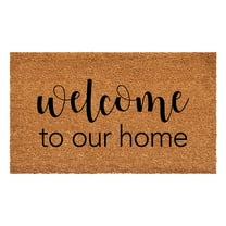 Calloway Mills 108773672 Welcome To Our Home Doormat, 36" x 72"