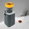 thumbnail image 4 of Grain Mill, 1300W Electric Grain Grinder with 5 Sieves, 55L Large Capacity, Orange Hopper, for Flour, Corn, Coffee, Spices, Commercial & Home Use, 110V, High Speed, 4 of 12