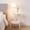 White, variant on Round End Table with Storage Drawer & Shelf, 2-Tier Small Side Table Nightstand for Living Room Bedroom, Plastic Coffee Table