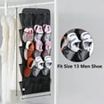 thumbnail image 6 of Convenient Large Over the Door Shoe Organizer with 30Pockets Hangings Shoe Rack Storage Holder for Closet Door, 6 of 10