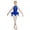 Royal Blue, variant on CHICTRY Kids Girls Sleeveless Rhinestone Ballet Dance Leotard with Feather Tutu Skirt Ballerina Outfits Jazz Latin Dancewear Red 12
