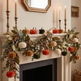 thumbnail image 6 of Pumpkin Hanging Ornaments,Fall Pumpkin Ornaments Pumpkin Ball Ornaments for Tree Fall Hanging Tree Decorations Pumpkin Hanging Decorations for Halloween Thanksgiving Harvest Party, 6 of 6