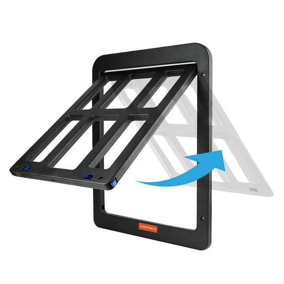 Enjoying Dog Door For Screen Door Insert Easy Pet Panel with Weather and Secure Locking System