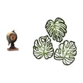 thumbnail image 1 of Reloj De Mesa Moderno Con Figura De Palmera Y Hojas De Madera, Ideal Para Decorar Estanterías De Oficina, Dormitorios, Armarios Y Ambientes Tropicales., 1 of 8