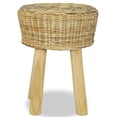 thumbnail image 2 of vidaXL Bar Stool Natural Rattan, 2 of 4