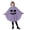 AB78 Purple, variant on Halloween Onesie Cosplay Ghost Robe Outfits For Kids Fashion Long Sleeve Hooded Face Print Robe Boys And Girls Stage Performance Clothes