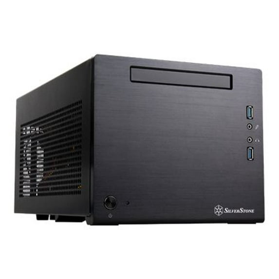 SilverStone SUGO SG08 - Tower - mini ITX 600 Watt (ATX12V / EPS12V) - black - USB/Audio