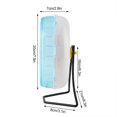 thumbnail image 3 of Roue de Course en Plastique Translucide pour Hamster Petit Animal Roue d'Exercice Silencieuse de Jogging pour Cochons d'Inde, 3 of 8