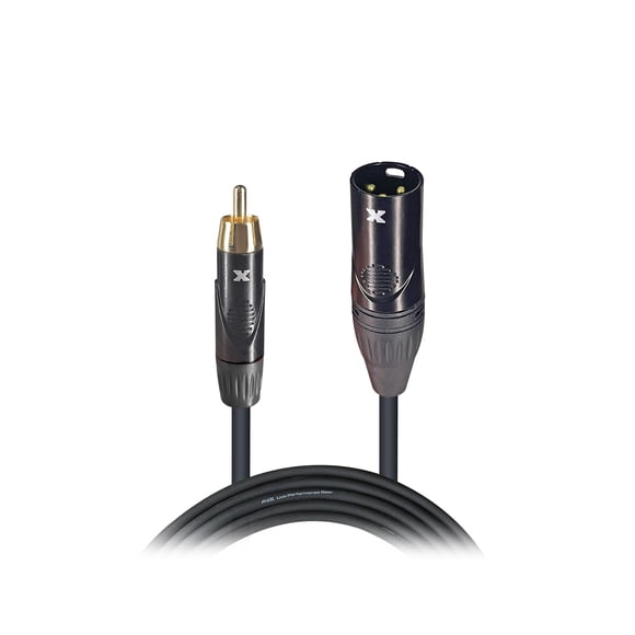 Cable de Audio ProX XC-RXM25 7.6 m XLR Macho a RCA Macho